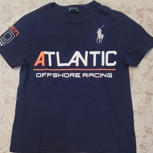 Polo by Ralph Lauren Kids Navy Graphic Tee